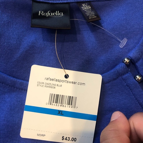 NWT Rafaella women’s tank top - Picture 3 of 5